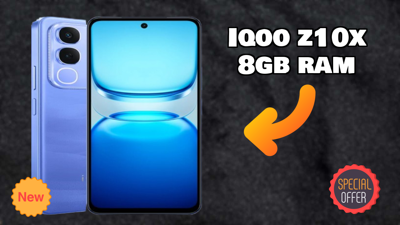 IQOO Z10x 8GB RAM Display Analysis: 6.72 Inches (17.07 Cm) Screen