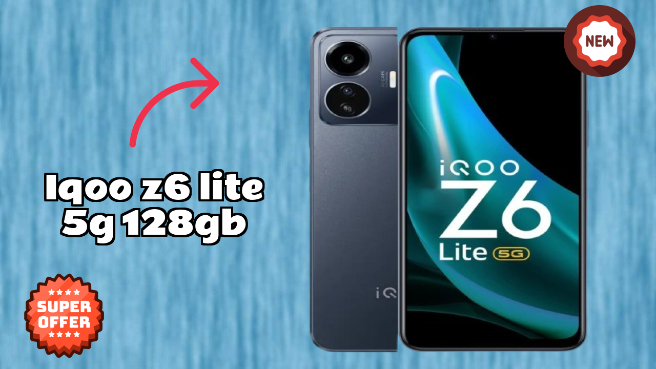 IQOO Z6 Lite 5G 128GB at ₹14,999 - Complete Specifications