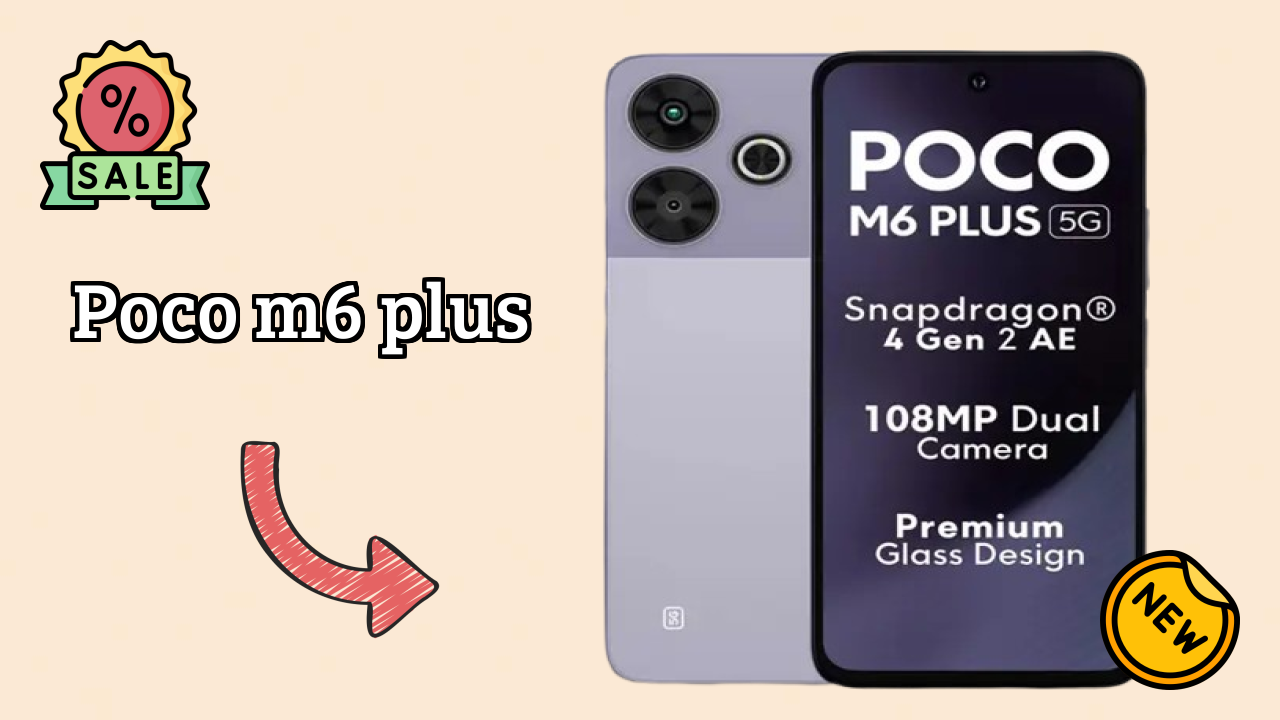 POCO M6 Plus Camera Quality: 108 MP + 2 MP Rear Camera Photo Test