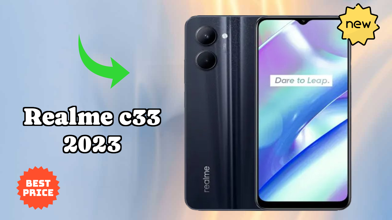 Realme C33 2023 Display Technology: 6.5 Inches (16.51 Cm) Screen