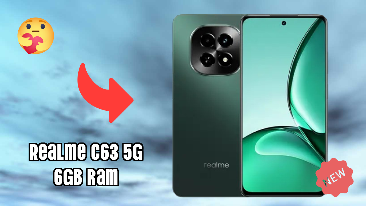 Realme C63 5G 6GB RAM at ₹12,499 - Complete Review & Rating