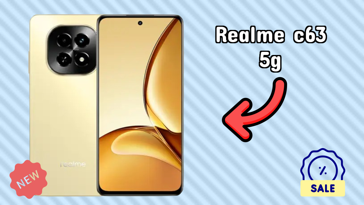 Realme C63 5G Camera Quality: 8 MP Front Camera Selfie