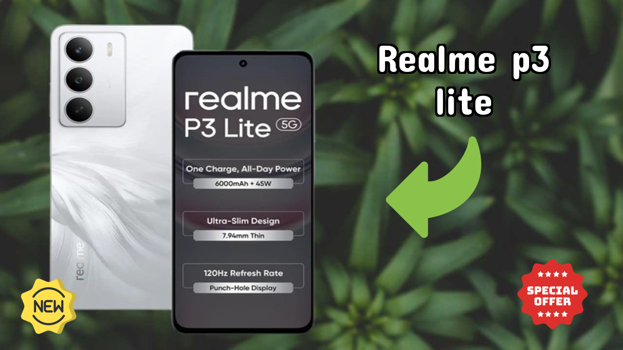 Realme P3 Lite Display Technology: IPS LCD Review