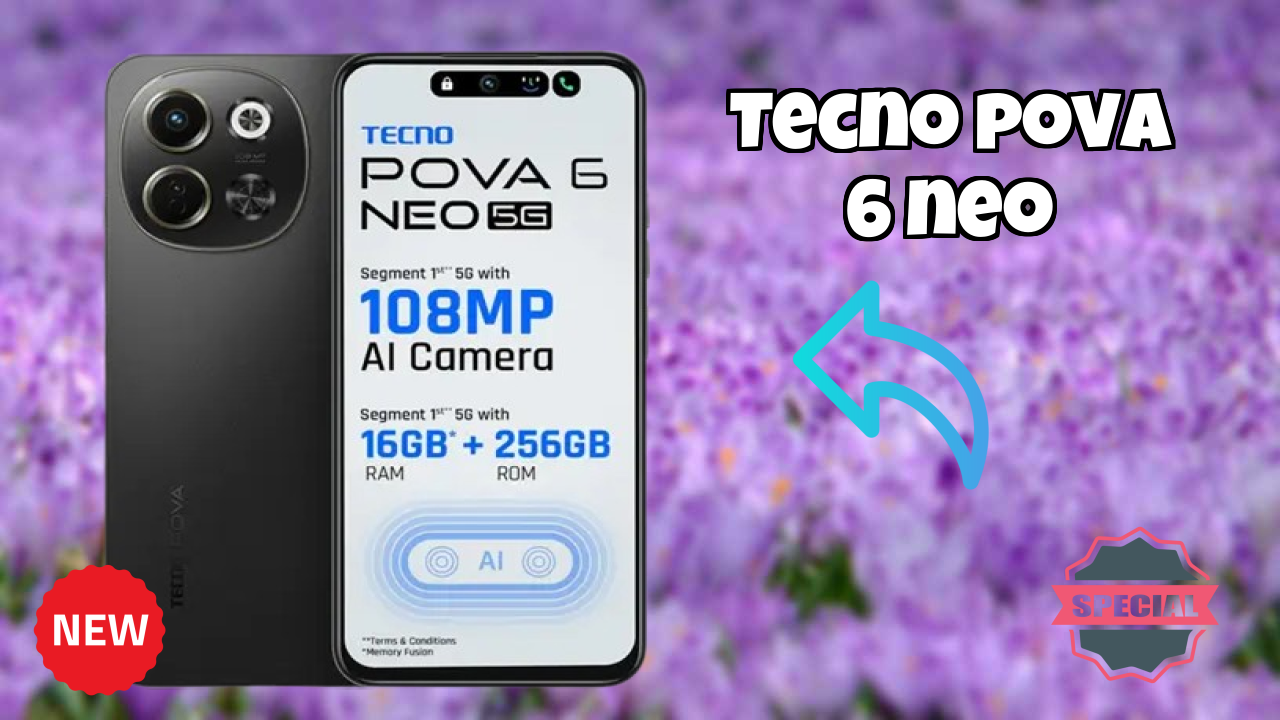 Tecno Pova 6 Neo Gaming Test: MediaTek Dimensity 6300 FPS Performance