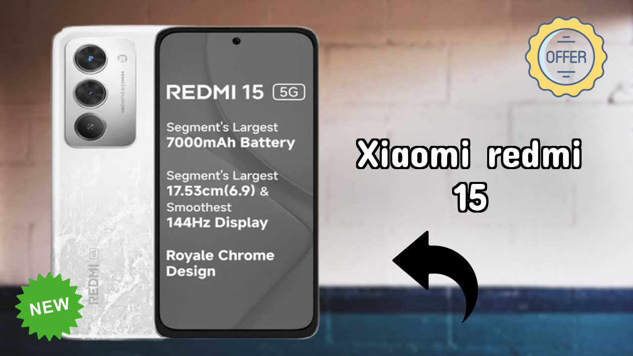 Xiaomi Redmi 15 Battery Life: 7000 MAh How Long Lasts